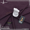 J. WINTER WOOL UNSTICHED SUIT FOR MEN (VIOLET)