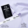 Al-karam Liza Cotton White -Unstitched Men&#39;s Wear