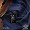 Al-karam Liza Cotton Navy -Unstitched Men&#39;s Wear