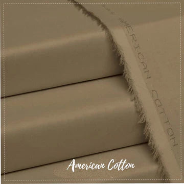 American Cotton Wheat- Unstitched Men's Wear