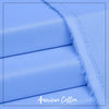 American Cotton Sky Blue - Unstitched Men&#39;s Wear